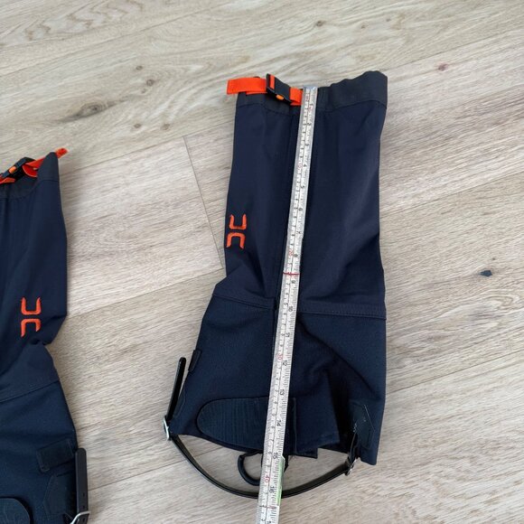 Hillsound Unisex Armadillo LT Gaiter Size Small Black Full Zip Waterproof HSG004 - Picture 11 of 12